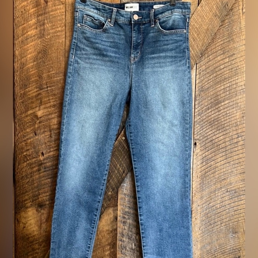 William Rast High Rise Straight Crop William Jeans